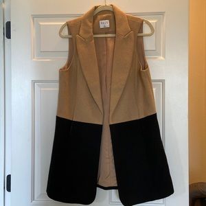 Kohl’s ELLE Color-block Wool Blend Vest